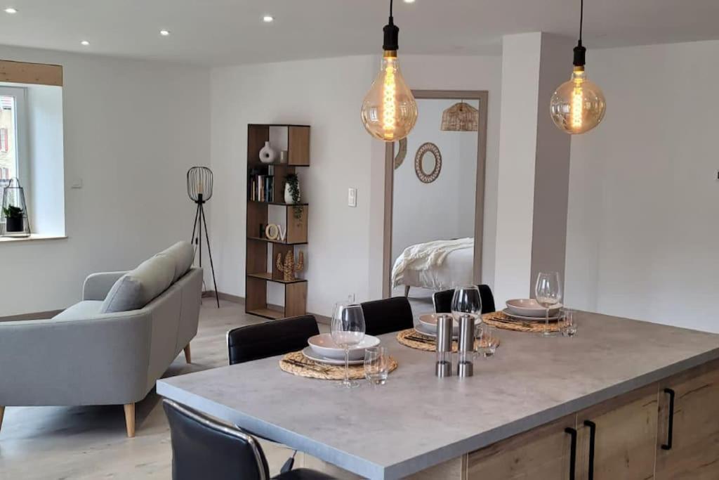 Superbe Appartement Neuf Et Cosy 77 M2 Villers-le-Lac Exteriér fotografie
